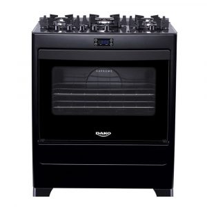 Cocina Dako 5H Glass con Horno – Supreme Timer Negro