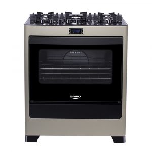 Cocina Dako 5H Glass con Horno - Supreme Timer Titanium