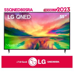 Smart TV LG 55" QNED 4K | 55QNED80SRA